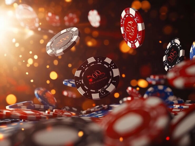Betting interface and chip selection